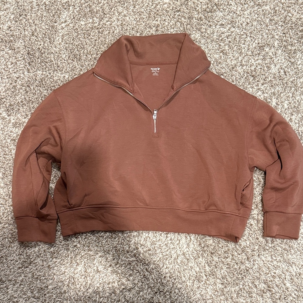 Old Navy Women's Cowl Neck Sweater in Rich Brown